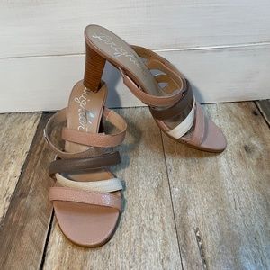 Brighton Rebel Strappy Heeled Sandal -  size 9